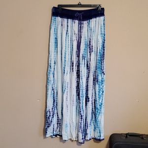 Tease tie-dye full length skirt size 1X